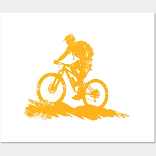 MTB Mountain Biking Lover Posters and Art